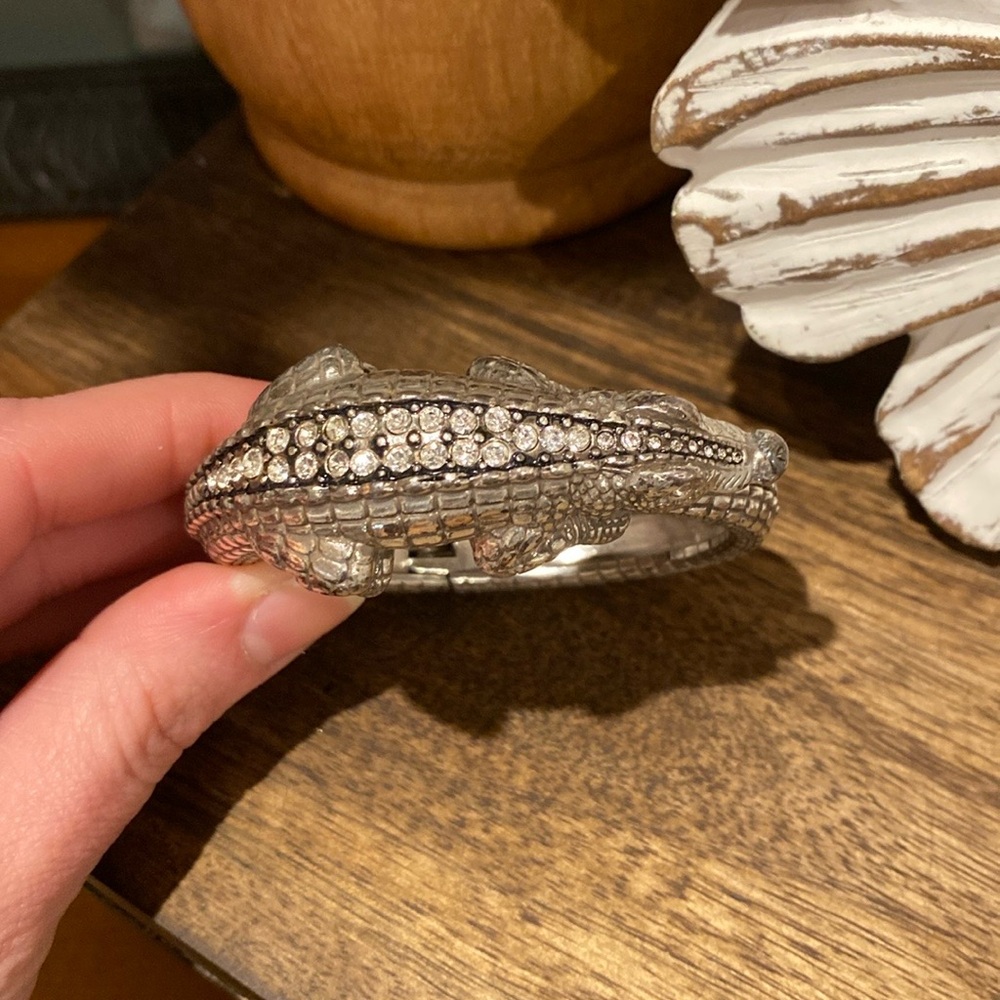 Brighton Silver Textured Bracelet - Picture 2 of 3